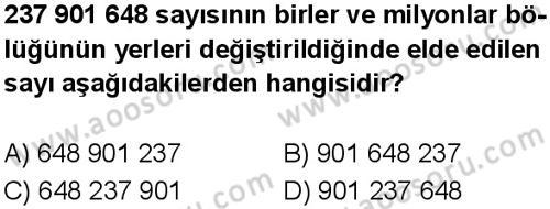 Matematik 5 Dersi 2024-2025 yılı 1. Dönem sınavı 3. Soru Matematik 5 Dersi 2024-2025 yılı 1. Dönem sınavı 3. Soru