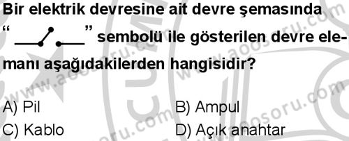 Fen Bilimleri 5 Dersi 2024-2025 yılı 1. Dönem sınavı 5. Soru Fen Bilimleri 5 Dersi 2024-2025 yılı 1. Dönem sınavı 5. Soru