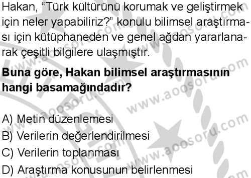 Sosyal Bilgiler 6 Dersi 2024-2025 yılı 1. Dönem sınavı 6. Soru Sosyal Bilgiler 6 Dersi 2024-2025 yılı 1. Dönem sınavı 6. Soru