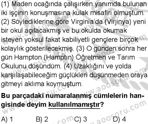 Türkçe 7 Dersi 2024-2025 yılı 1. Dönem sınavı 2. Soru Türkçe 7 Dersi 2024-2025 yılı 1. Dönem sınavı 2. Soru