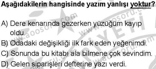 Türkçe 7 Dersi 2024-2025 yılı 1. Dönem sınavı 7. Soru Türkçe 7 Dersi 2024-2025 yılı 1. Dönem sınavı 7. Soru