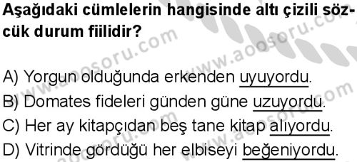 Türkçe 7 Dersi 2024-2025 yılı 1. Dönem sınavı 9. Soru Türkçe 7 Dersi 2024-2025 yılı 1. Dönem sınavı 9. Soru