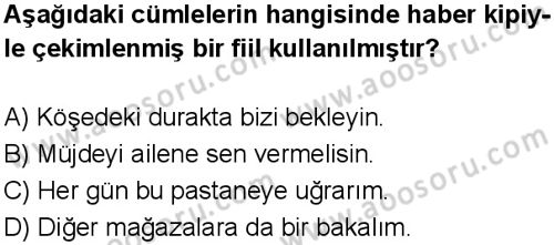 Türkçe 7 Dersi 2024-2025 yılı 1. Dönem sınavı 10. Soru Türkçe 7 Dersi 2024-2025 yılı 1. Dönem sınavı 10. Soru