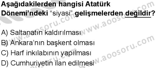T.C. İnklap Tarihi ve Atatürkçülük 8 Dersi 2024-2025 yılı 1. Dönem sınavı 7. Soru T.C. İnklap Tarihi ve Atatürkçülük 8 Dersi 2024-2025 yılı 1. Dönem sınavı 7. Soru