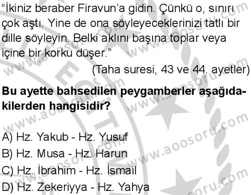 Din Kültürü ve Ahlak Bilgisi 8 Dersi 2024-2025 yılı 1. Dönem sınavı 2. Soru Din Kültürü ve Ahlak Bilgisi 8 Dersi 2024-2025 yılı 1. Dönem sınavı 2. Soru