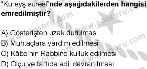 Din Kültürü ve Ahlak Bilgisi 8 Dersi 2024-2025 yılı 1. Dönem sınavı 7. Soru Din Kültürü ve Ahlak Bilgisi 8 Dersi 2024-2025 yılı 1. Dönem sınavı 7. Soru