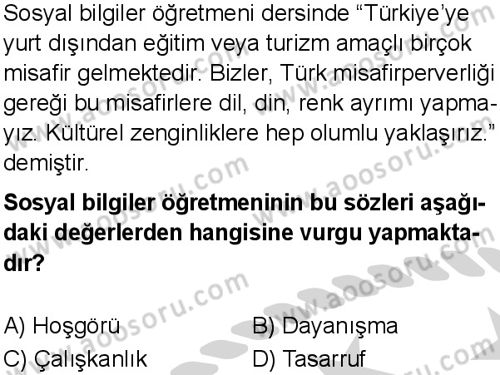 Sosyal Bilgiler 5 Dersi 2024-2025 yılı 1. Dönem sınavı 1. Soru Sosyal Bilgiler 5 Dersi 2024-2025 yılı 1. Dönem sınavı 1. Soru