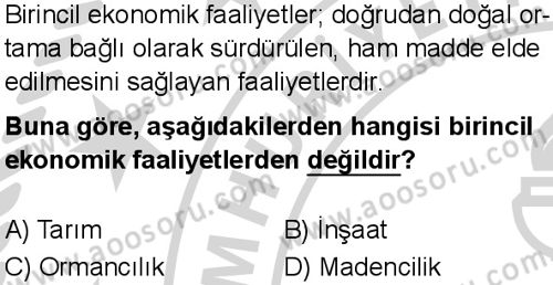 Sosyal Bilgiler 5 Dersi 2024-2025 yılı 1. Dönem sınavı 9. Soru Sosyal Bilgiler 5 Dersi 2024-2025 yılı 1. Dönem sınavı 9. Soru