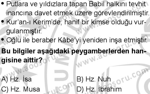 Din Kültürü ve Ahlak Bilgisi 5 Dersi 2024-2025 yılı 1. Dönem sınavı 8. Soru Din Kültürü ve Ahlak Bilgisi 5 Dersi 2024-2025 yılı 1. Dönem sınavı 8. Soru