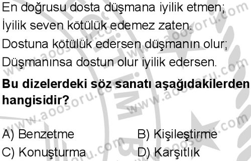 Türkçe 6 Dersi 2024-2025 yılı 1. Dönem sınavı 7. Soru Türkçe 6 Dersi 2024-2025 yılı 1. Dönem sınavı 7. Soru
