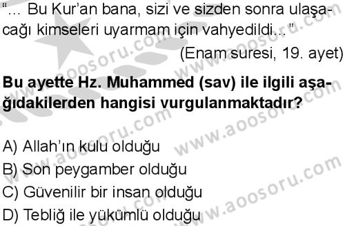 Din Kültürü ve Ahlak Bilgisi 7 Dersi 2024-2025 yılı 1. Dönem sınavı 6. Soru Din Kültürü ve Ahlak Bilgisi 7 Dersi 2024-2025 yılı 1. Dönem sınavı 6. Soru