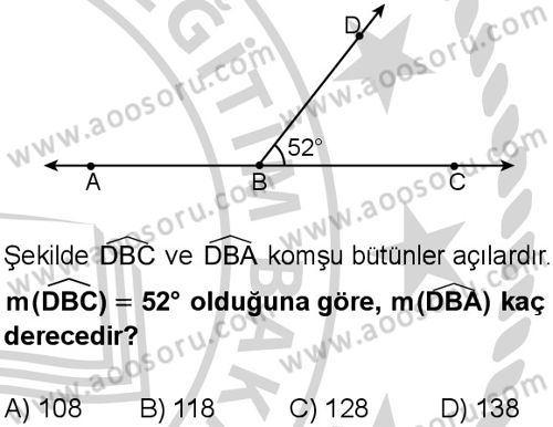 Matematik 5 Dersi 2024-2025 yılı 2. Dönem sınavı 2. Soru Matematik 5 Dersi 2024-2025 yılı 2. Dönem sınavı 2. Soru
