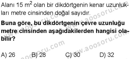 Matematik 5 Dersi 2024-2025 yılı 2. Dönem sınavı 5. Soru Matematik 5 Dersi 2024-2025 yılı 2. Dönem sınavı 5. Soru