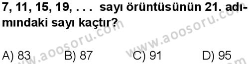 Matematik 5 Dersi 2024-2025 yılı 2. Dönem sınavı 9. Soru Matematik 5 Dersi 2024-2025 yılı 2. Dönem sınavı 9. Soru