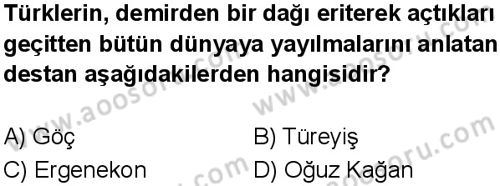 Sosyal Bilgiler 6 Dersi 2024-2025 yılı 2. Dönem sınavı 3. Soru Sosyal Bilgiler 6 Dersi 2024-2025 yılı 2. Dönem sınavı 3. Soru
