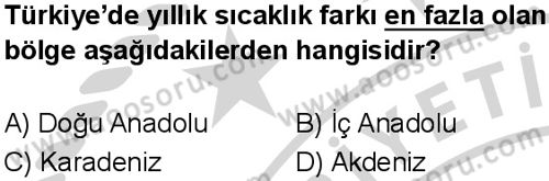 Sosyal Bilgiler 6 Dersi 2024-2025 yılı 2. Dönem sınavı 4. Soru Sosyal Bilgiler 6 Dersi 2024-2025 yılı 2. Dönem sınavı 4. Soru
