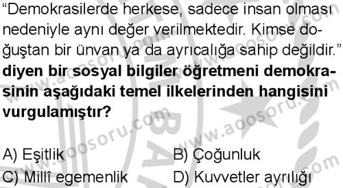 Sosyal Bilgiler 6 Dersi 2024-2025 yılı 2. Dönem sınavı 8. Soru Sosyal Bilgiler 6 Dersi 2024-2025 yılı 2. Dönem sınavı 8. Soru