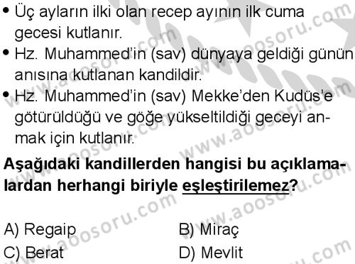 Din Kültürü ve Ahlak Bilgisi 6 Dersi 2024-2025 yılı 2. Dönem sınavı 10. Soru Din Kültürü ve Ahlak Bilgisi 6 Dersi 2024-2025 yılı 2. Dönem sınavı 10. Soru
