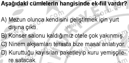 Türkçe 7 Dersi 2024-2025 yılı 2. Dönem sınavı 5. Soru Türkçe 7 Dersi 2024-2025 yılı 2. Dönem sınavı 5. Soru
