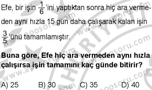 Matematik 7 Dersi 2024-2025 yılı 2. Dönem sınavı 2. Soru Matematik 7 Dersi 2024-2025 yılı 2. Dönem sınavı 2. Soru