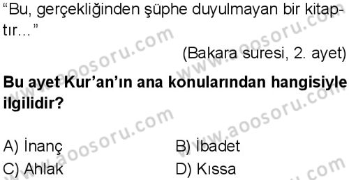 Din Kültürü ve Ahlak Bilgisi 8 Dersi 2024-2025 yılı 2. Dönem sınavı 8. Soru Din Kültürü ve Ahlak Bilgisi 8 Dersi 2024-2025 yılı 2. Dönem sınavı 8. Soru