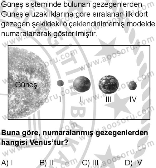 Fen Bilimleri 6 Dersi 2024-2025 yılı 2. Dönem sınavı 1. Soru Fen Bilimleri 6 Dersi 2024-2025 yılı 2. Dönem sınavı 1. Soru