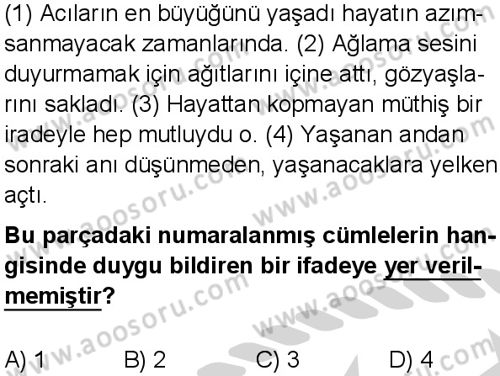 Türkçe 8 Dersi 2024-2025 yılı 2. Dönem sınavı 7. Soru Türkçe 8 Dersi 2024-2025 yılı 2. Dönem sınavı 7. Soru