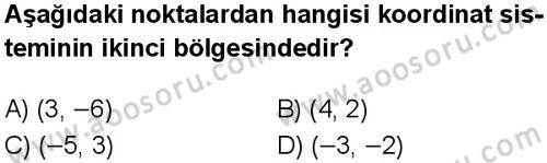 Matematik 8 Dersi 2024-2025 yılı 2. Dönem sınavı 4. Soru Matematik 8 Dersi 2024-2025 yılı 2. Dönem sınavı 4. Soru