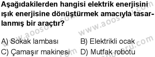 Fen Bilimleri 8 Dersi 2024-2025 yılı 2. Dönem sınavı 5. Soru Fen Bilimleri 8 Dersi 2024-2025 yılı 2. Dönem sınavı 5. Soru
