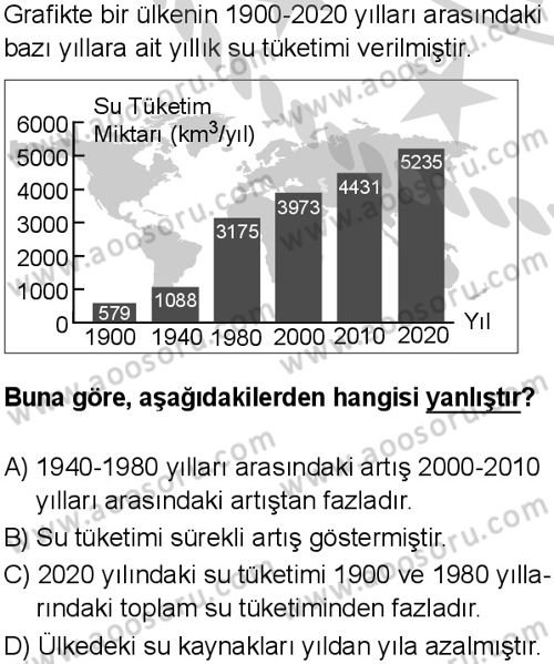 Türkçe 5 Dersi 2024-2025 yılı 3. Dönem sınavı 10. Soru