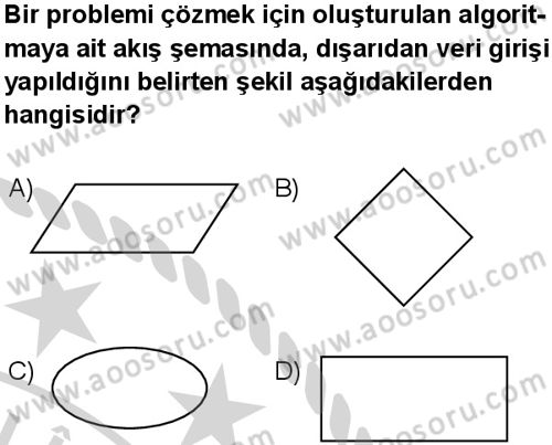 Matematik 5 Dersi 2024-2025 yılı 3. Dönem sınavı 9. Soru