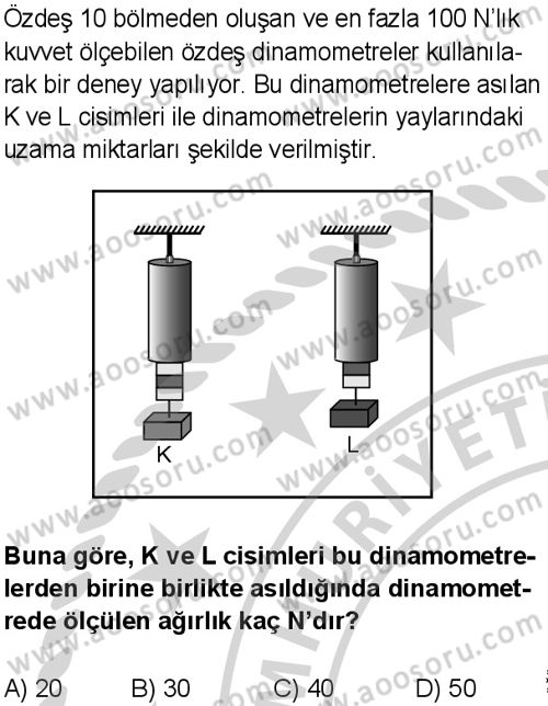 Fen Bilimleri 5 Dersi 2024-2025 yılı 3. Dönem sınavı 2. Soru