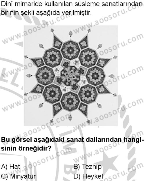 Din Kültürü ve Ahlak Bilgisi 5 Dersi 2024-2025 yılı 3. Dönem sınavı 10. Soru