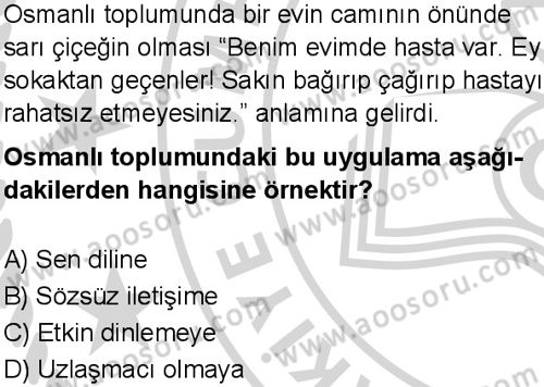 Sosyal Bilgiler 7 Dersi 2024-2025 yılı 3. Dönem sınavı 1. Soru