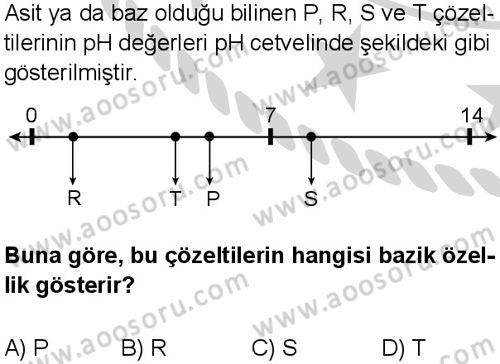 Fen Bilimleri 8 Dersi 2024-2025 yılı 3. Dönem sınavı 7. Soru
