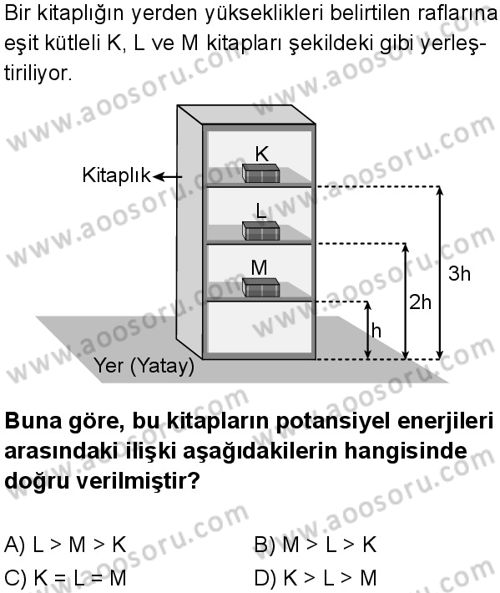 Fen Bilimleri 7 Dersi 2025-2026 yılı 1. Dönem sınavı 2. Soru