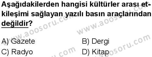 Sosyal Bilgiler 7 Dersi 2025-2026 yılı 1. Dönem sınavı 2. Soru