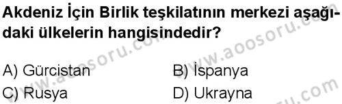Sosyal Bilgiler 7 Dersi 2025-2026 yılı 1. Dönem sınavı 10. Soru