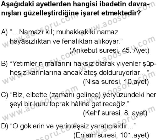 Din Kültürü ve Ahlak Bilgisi 5 Dersi 2015-2016 yılı 3. Dönem sınavı 9. Soru Din Kültürü ve Ahlak Bilgisi 5 Dersi 2015-2016 yılı 3. Dönem sınavı 9. Soru