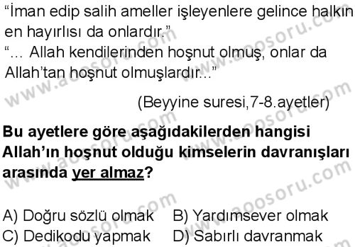 Din Kültürü ve Ahlak Bilgisi 5 Dersi 2015-2016 yılı 3. Dönem sınavı 14. Soru Din Kültürü ve Ahlak Bilgisi 5 Dersi 2015-2016 yılı 3. Dönem sınavı 14. Soru