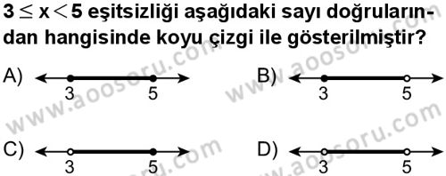 Matematik 8 Dersi 2018-2019 yılı 1. Dönem sınavı 8. Soru Matematik 8 Dersi 2018-2019 yılı 1. Dönem sınavı 8. Soru