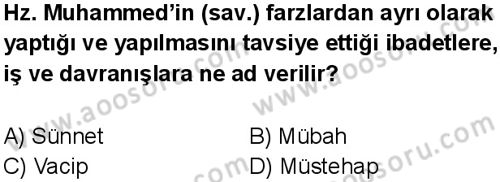 Din Kültürü ve Ahlak Bilgisi 5 Dersi 2017-2018 yılı 2. Dönem sınavı 3. Soru Din Kültürü ve Ahlak Bilgisi 5 Dersi 2017-2018 yılı 2. Dönem sınavı 3. Soru